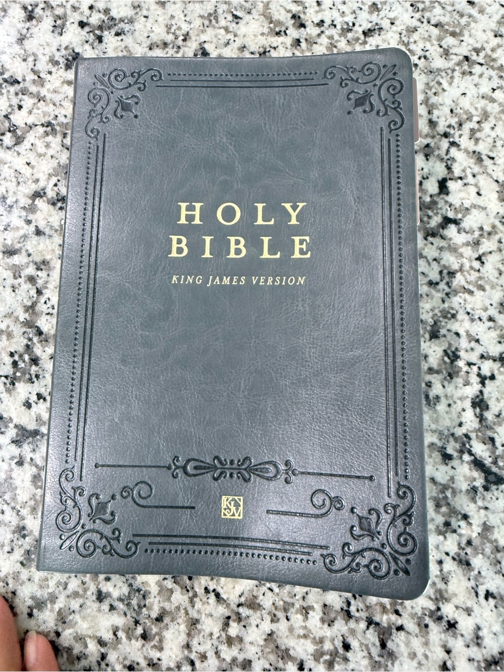 King James Version Holy Bible - Black Cover